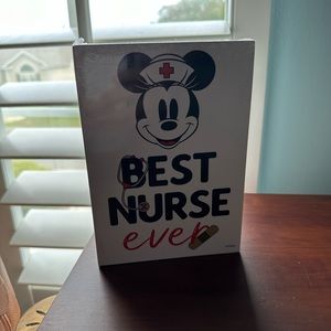 Best Nurse Ever Minnie Mouse Wall Decor